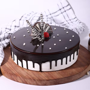 Double Delight Choco Vanilla Cake